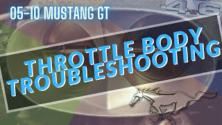 Got the Wrench Light? WATCH THIS!   How To Troubleshoot a 0510 Mustang Throttle Body