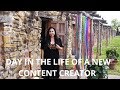 DAY IN THE LIFE OF A NEW CONTENT CREATOR