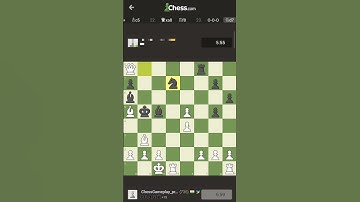 Chess game play #chess #chesscom #shorts