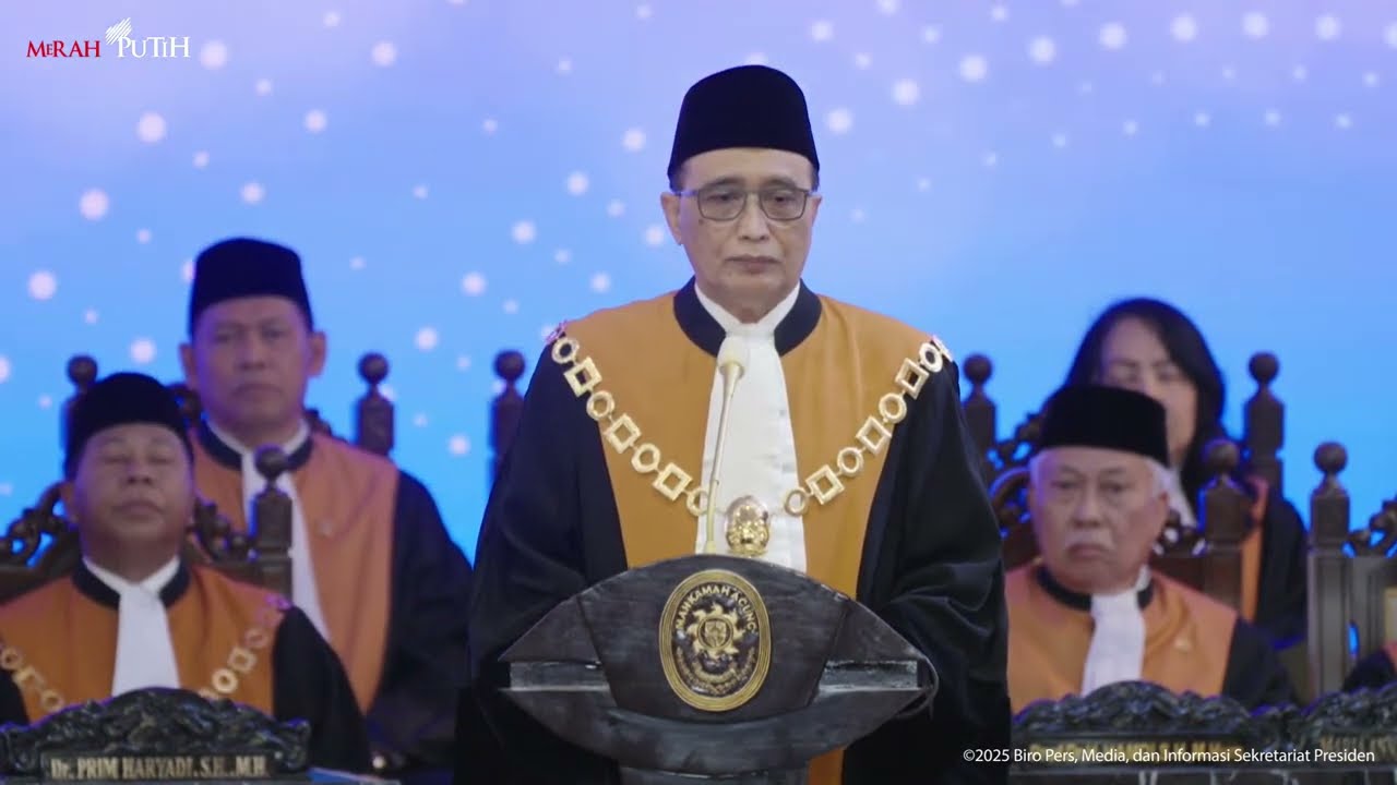 LIVE: Sidang Istimewa Laporan Tahunan Mahkamah Agung Tahun 2024, Jakarta, 19 Februari 2025