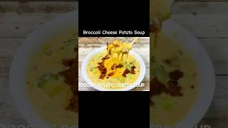 Broccoli Cheese Potato Soup. souprecipe broccolisoup broccolicheddarsoup potatosoup