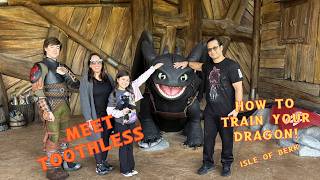 Cómo entrenar a tu dragón: ¡Por fin conocí a Desdentado! #universoépico