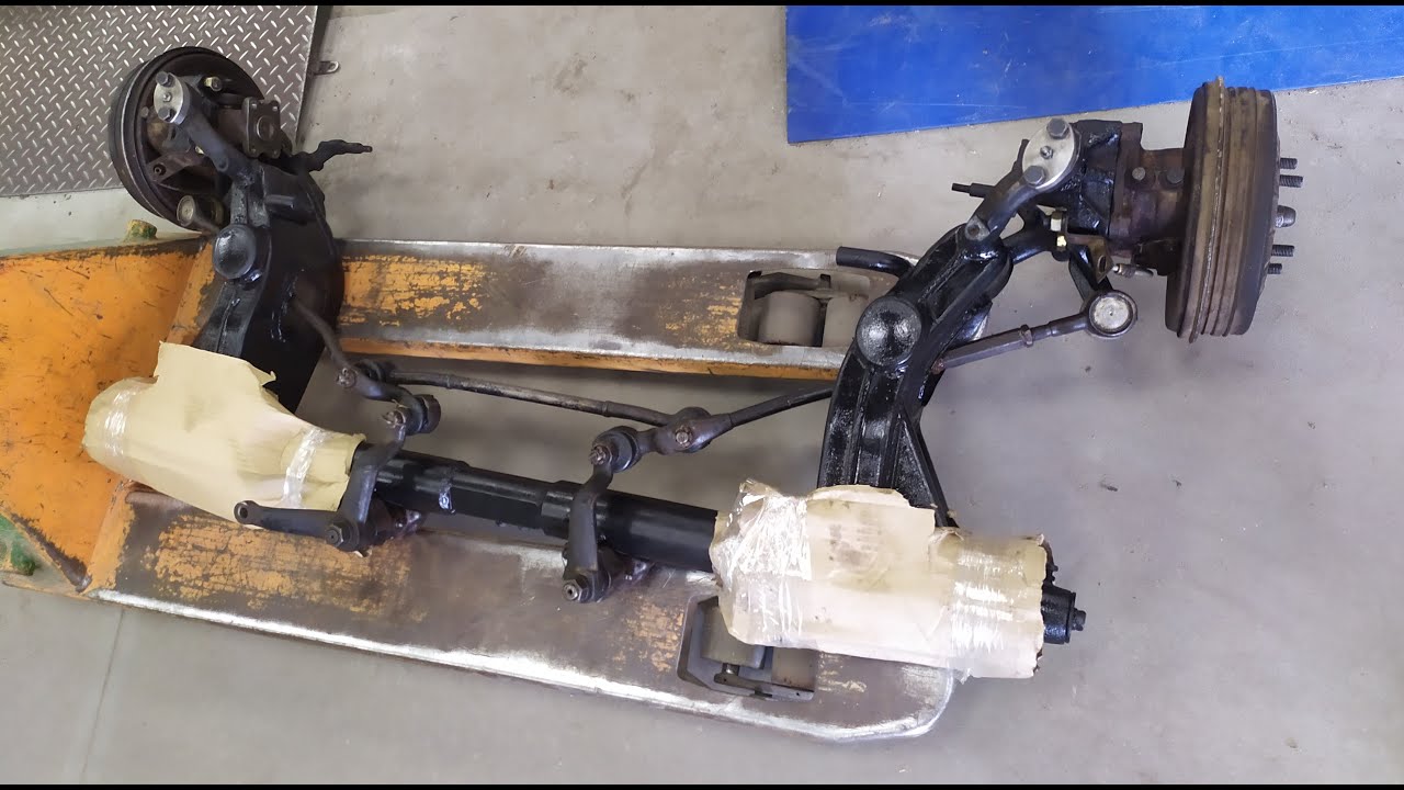 ЛУАЗ. Реанимация передней подвески. - YouTube