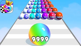 New Satisfying Walkthrough Mobile Game Ball Merge Run - Play 777 Levels Tiktok Gameplay Android,iOS