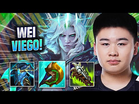 WEI OWNING THE GAME WITH VIEGO! - RNG Wei Plays Viego Jungle vs Lee Sin! | Season 2022