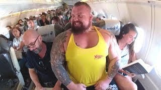 Eddie Hall and Brian Shaw funny moments- WorldStrongestMan