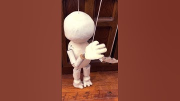 Marionette puppet base! Moving arms on strings!