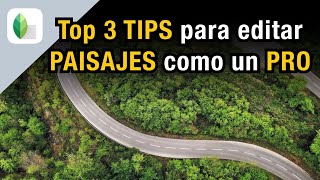 TOP 3 TIPS para EDITAR una FOTO DE PAISAJE COMO UN PRO -SNAPSEED App Tutorial de Fotografía Celular screenshot 5