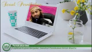 Pernikahan Dini - Ustadz Dr Syafiq Riza Basalamah MA