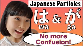 No more confusion! Particle は(wa) and が(ga) | 日本語の助詞