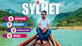 মাত্র ১৫০০ টাকায় সিলেট ভ্রমন | Bholagonj Sada Pathor | Ratargul Swam Forest | Sylhet Day Tour Plan screenshot 3