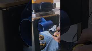 Dewalt 735 Planer Dust Collection Upgrade #shorts