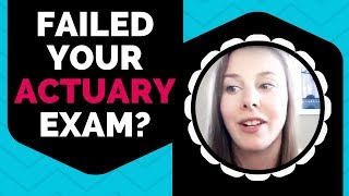 Failed Exam P or FM Here's what may have gone wrong.