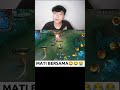 KERJASAMA TEAM BERUJUNG MATI BERSMA🗿 #mobilelegends #mlbb