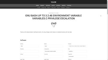 VulDB Video Tutorial - Episode 07: Editing Existing Entries