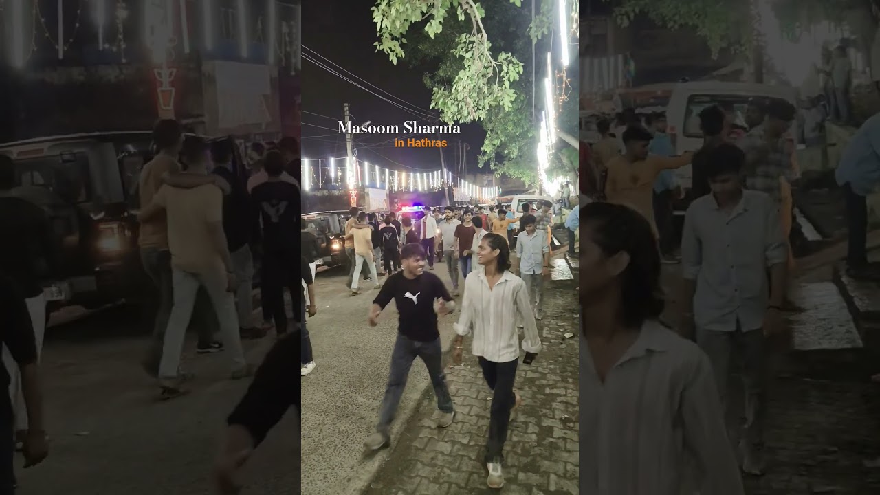 masoom Sharma live in Hathras || 