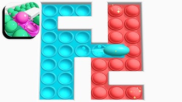 Pop It Maze - Gameplay (Android, iOS) All Levels PIM1GP2