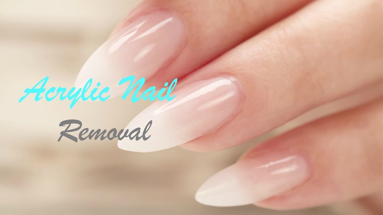How To Remove Acrylic Nails in 20 Minutes Tutorial - YouTube