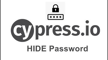 How to Hide Passwords in Cypress Tests for Enhanced Security! #Cypress #passwordprotection