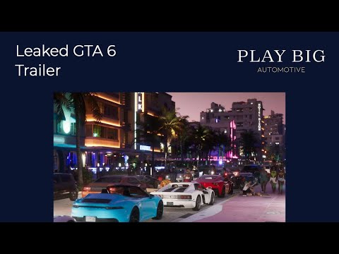 Gta 6 trailer leaked #gta6 #gta6trailer #gta6leakedfootage #gta6gamepl