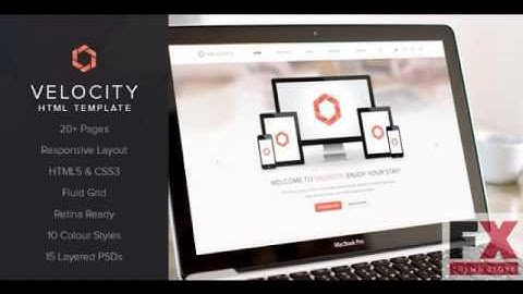 Preview Velocity Responsive HTML5 Template TForest