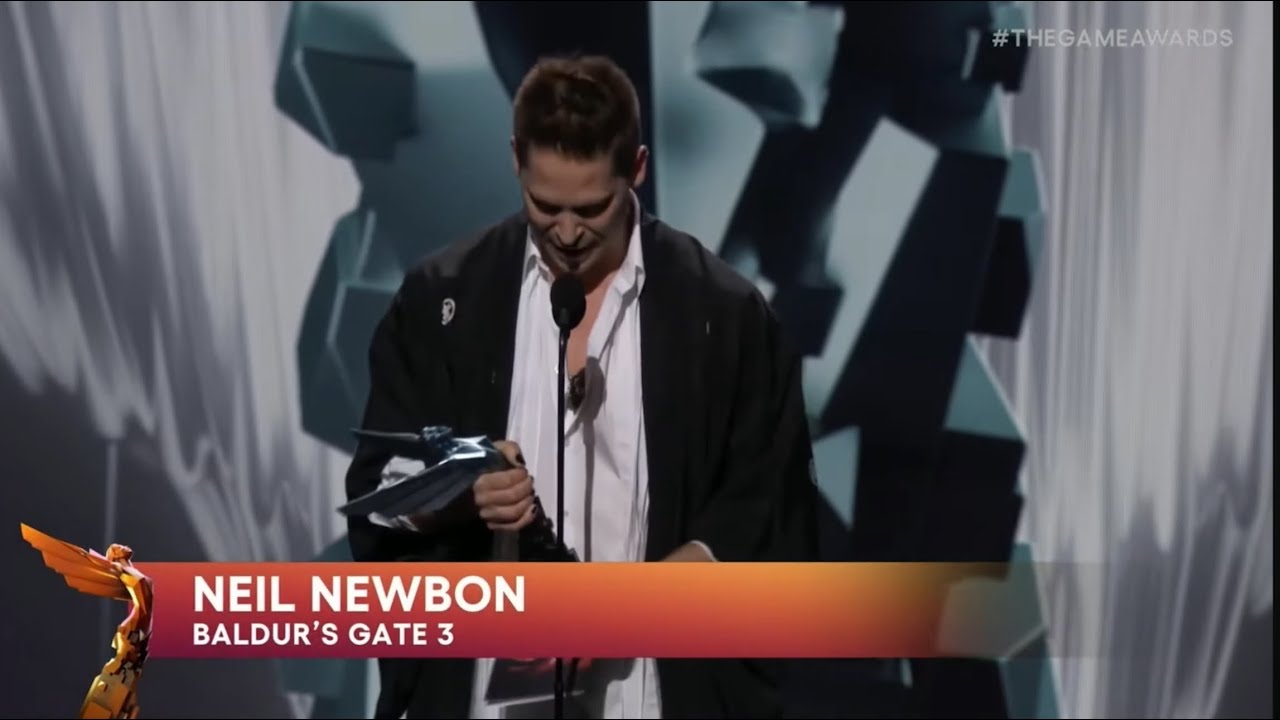 Neil Newbown has Won Best Peformance at The Game Awards 2023 :  r/BaldursGate3