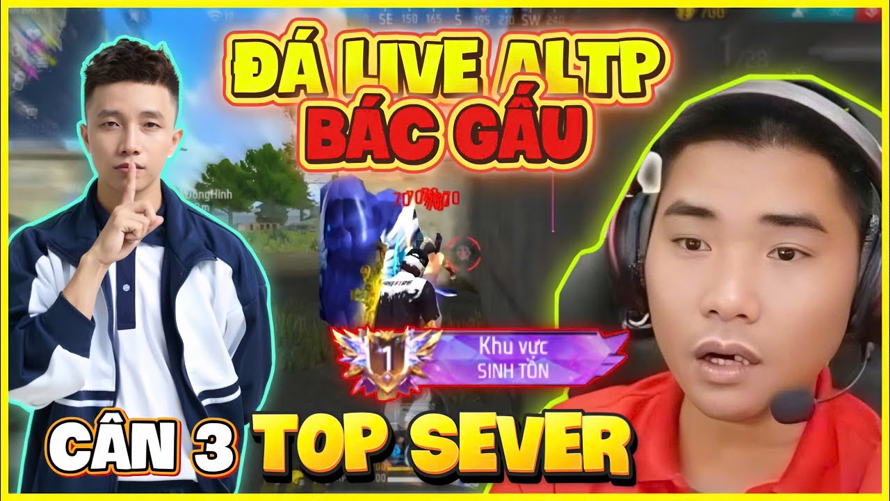 Trùm Móc Lốp ''Đá Live ALTP Bác Gấu'' Cân 3 Thách Đấu Top Sever Trực Tiếp Trên Live Và Cái Kết !!!