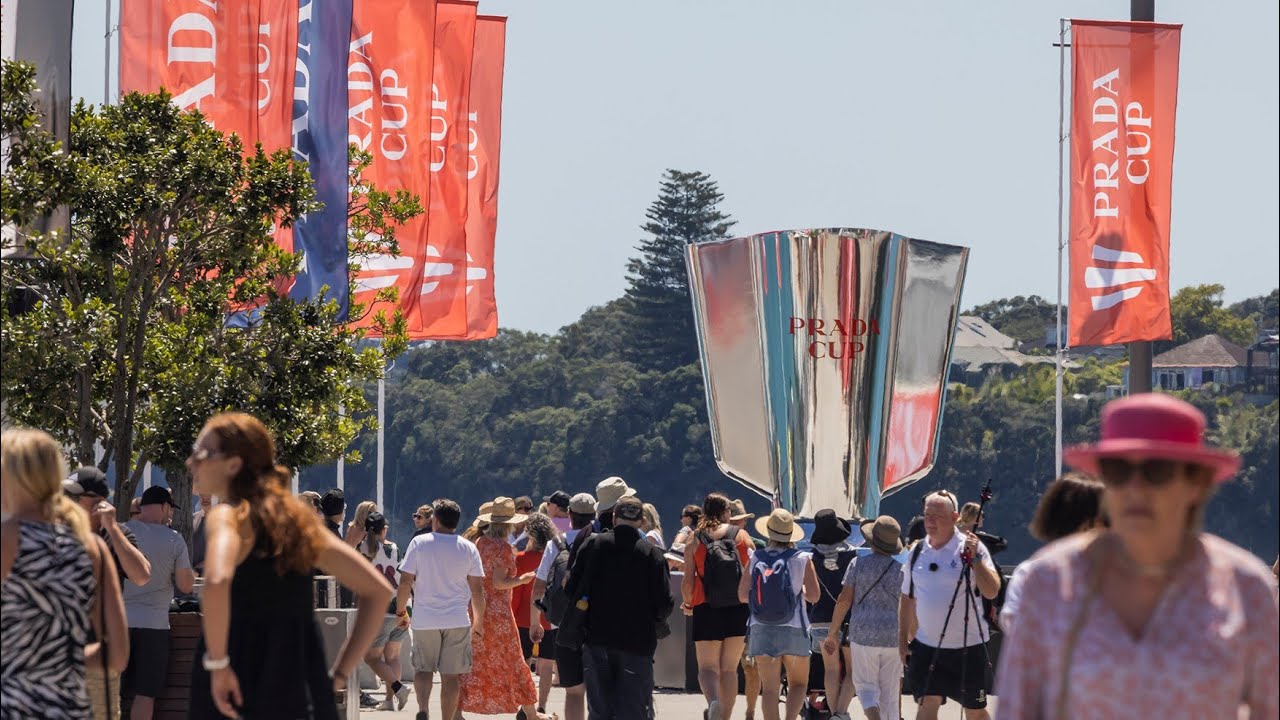 Just Another PRADA Cup Day in New Zealand