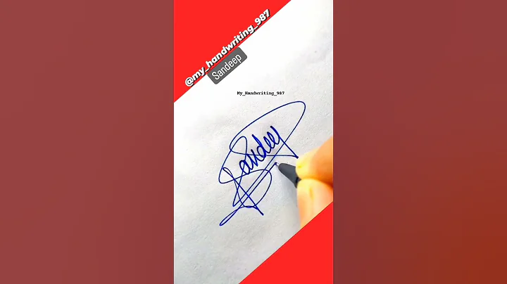 Sandeep Name Signature|| Sandeep Name Art|| How to right Sandeep beautiful Signature #viral #shorts
