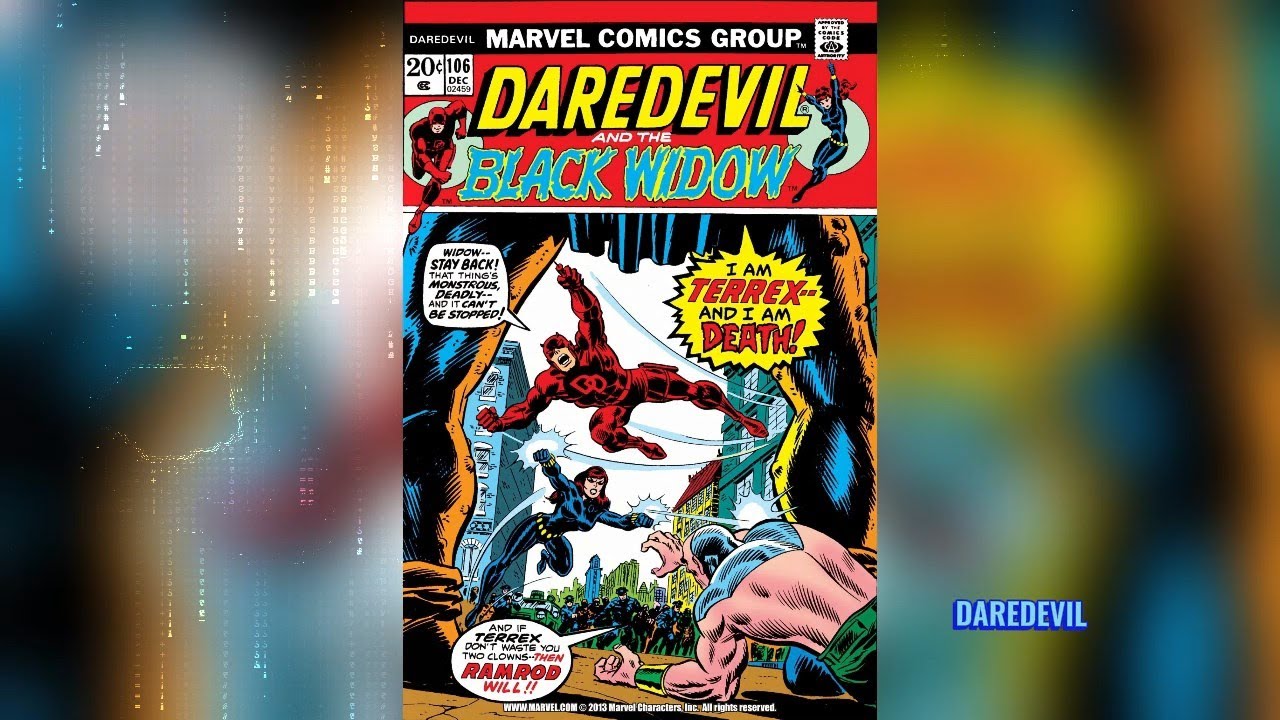 История комиксов Marvel: Сорвиголова № 106 (декабрь 1973 г.) 