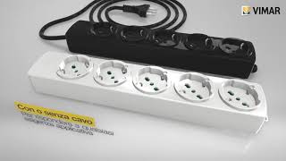 Vimar prese mobili multiple professional 1200