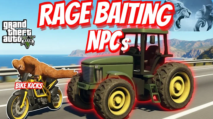 GTA 5: Ten Minutes of the Funniest NPC Rage Baiting