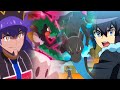 Mega Charizard X (Alan) vs Charizard (Leon) AMV - Pokemon Journeys 115