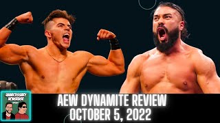 Andrade - Guevara Backstage Fight? AEW Dynamite Review - Oct 5, 2022 | UNP 147