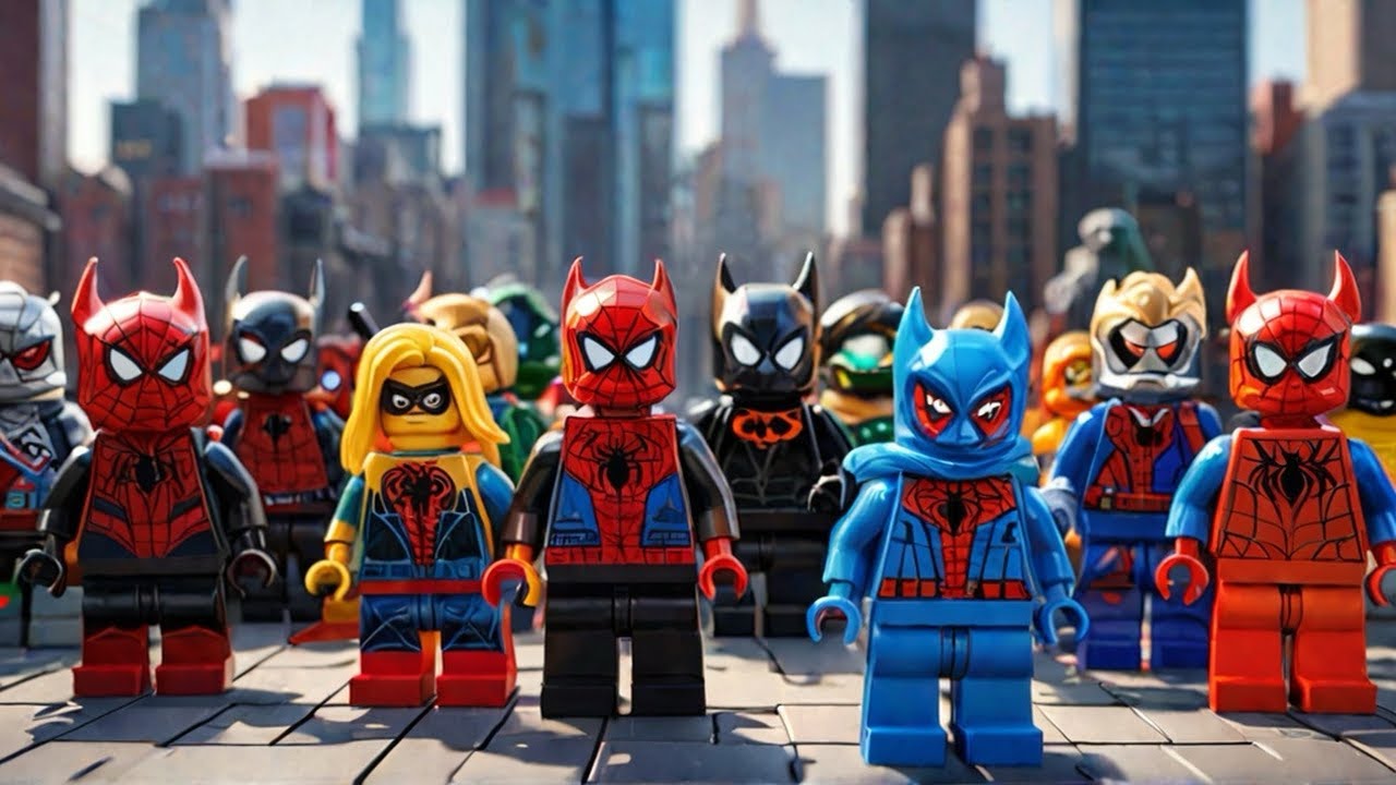 LEGO Spider-verse MINI FIGURES Are Here!