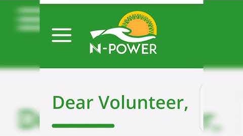 How To Check Your Npower Volunteer ID Number