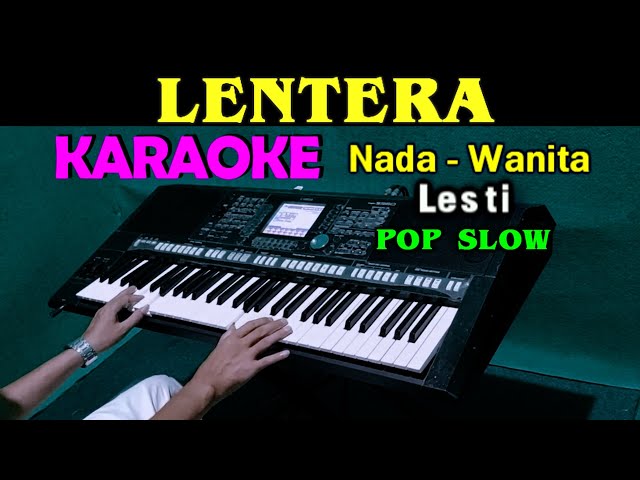 LENTERA - Lesti | KARAOKE Nada Wanita, HD class=