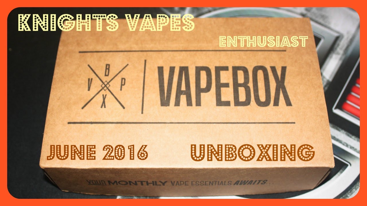 June vape-box unboxing