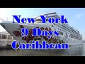 【4K】Cruise, Norwegian Gem, New York, Departure, 9 Days, Caribbean, NCL