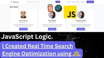 Real-Time Search Filter — JavaScript Project Demo