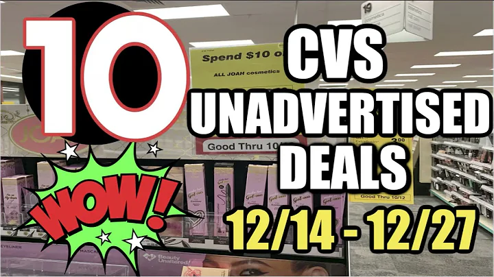 CVS UNADVERTISED DEAL THRU 12/27