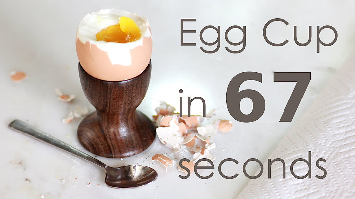 Making an Egg Cup