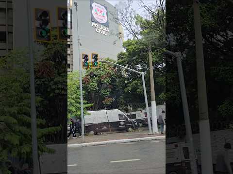 You Won’t Believe This MASSIVE Police Parking in Brazil 🇧🇷🚓😳