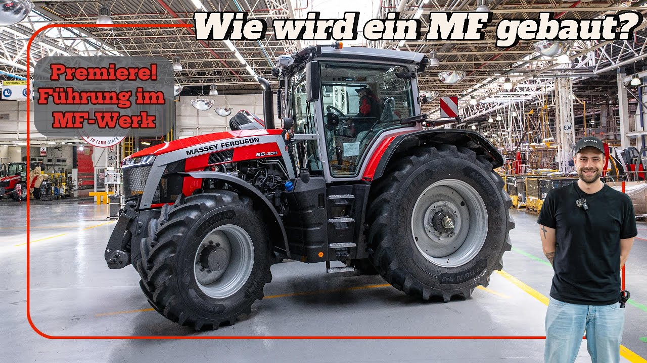 Premiere - Wie wird ein MF gebaut? | Werksführung in Beauvais