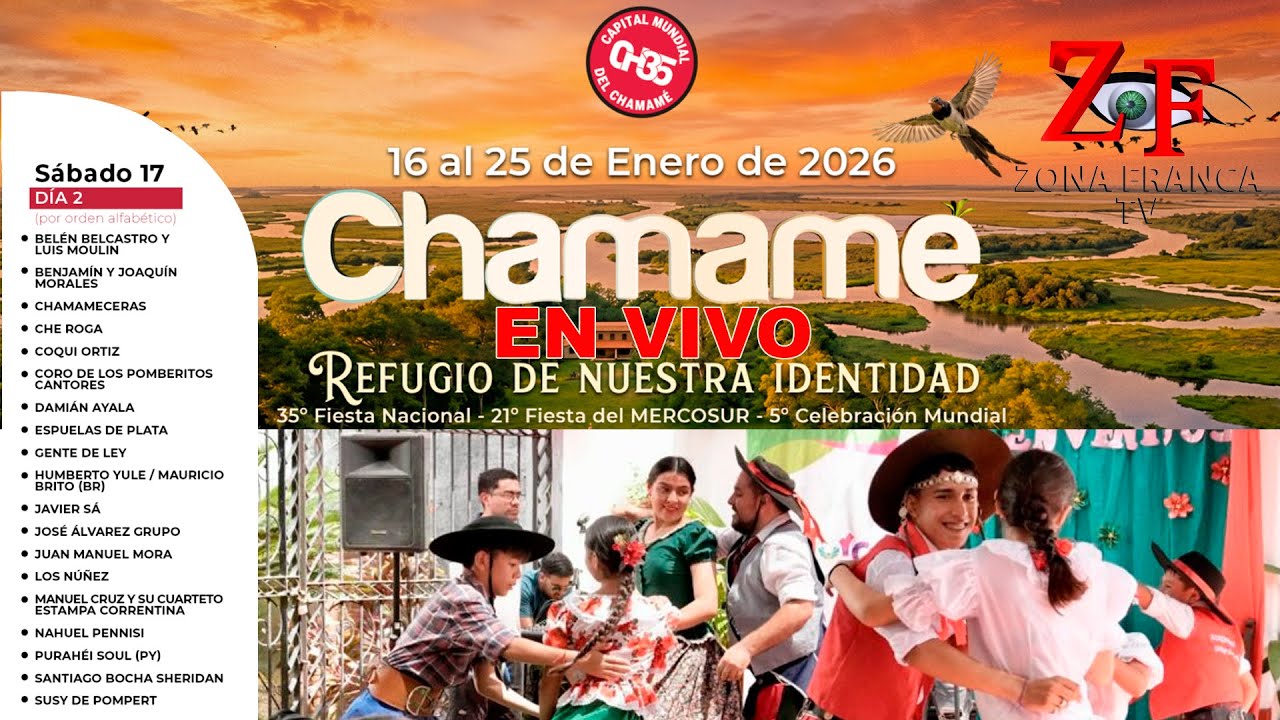 Fiesta Nacional Del Chamamé 2026 | Segunda Noche.