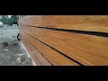 Paano magwood grain o haspe sa Concrete wall Step by step Video Tutorial ( Wood Graining) by TBLD