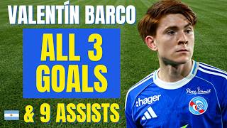 Valentín Barco - ALL 3 GOALS & ASSISTS FOR STRASBOURG IN 2025/26 | Skills & Highlights