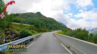 Driving in Norway - Lysebotn To Suleskard  Fv500 - 4K60 Road Trip