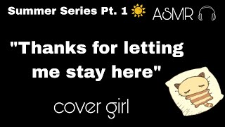 EP 1: Friend crashes at your place after breakup [reverse comfort][f2l][cvg summer series][asmr gf]