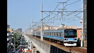 E231系800番台 モハE231-821形 西船橋→(快速)→東陽町